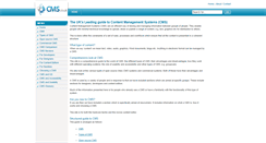 Desktop Screenshot of cms.co.uk