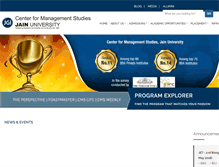 Tablet Screenshot of cms.ac.in